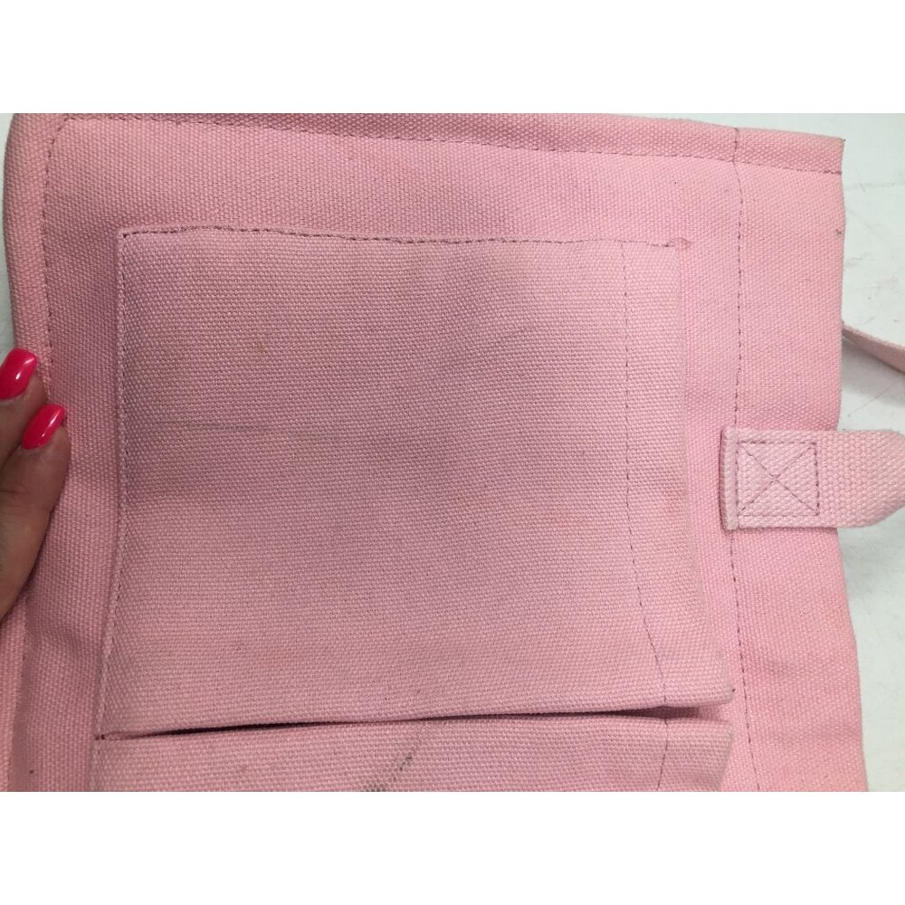 Women's ZHMO Pink Canvas Tote bag - Picture 10 of 16